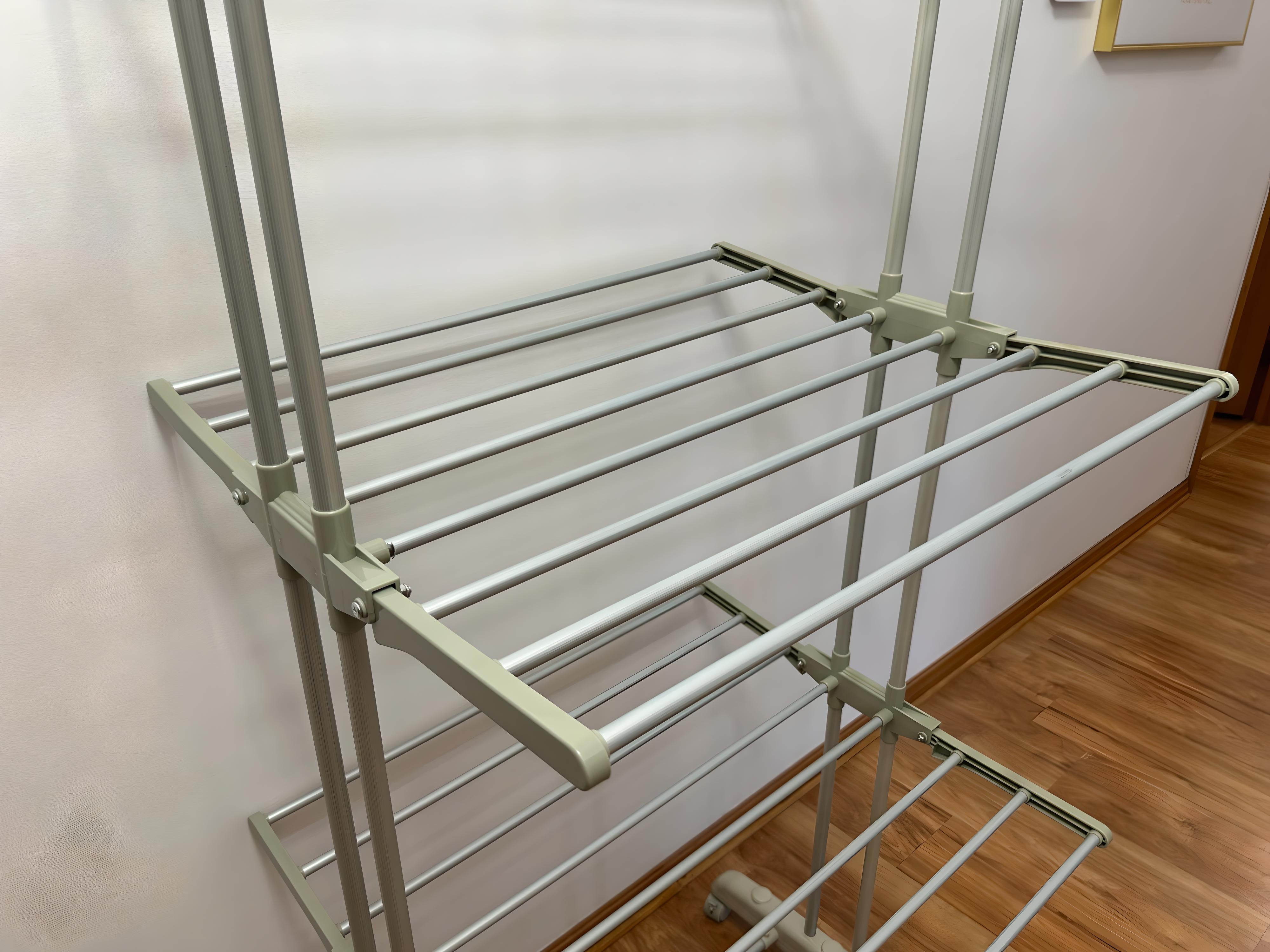 Expandable Indoor Clothes Drying Rack β Space-Saving & Sturdy Design π‘β¨